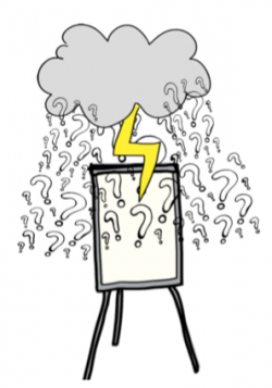 If we brainstorm in questions, will lightning strike? - Question ...