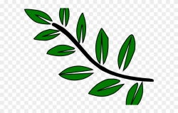 Leaves Clipart Cartoon - Leaf Branch Clip Art - Png Download ...