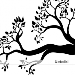 Tree Branch Silhouettes, Leaves + Branch ClipArt, Tree Branch Image ...