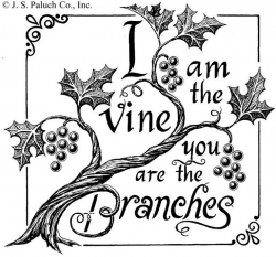i am the vine you are the branches clip art - Google Search | I am ...