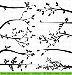Branch Silhouettes Clipart Clip Art, Tree Branch Clip Art Clipart ...