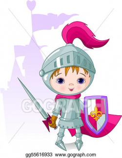 Vector Stock - the brave knight . Stock Clip Art gg55616933 - GoGraph