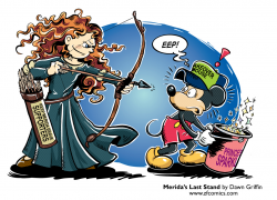 Zorphbert & Fred by Dawn Griffin - Keeping Merida BRAVE!