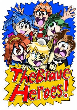 The Brave Heroes! T-Shirt by Pika-Power99 on DeviantArt