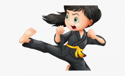 Karate Clipart Karate Kid - Brave Girl #2127975 - Free ...