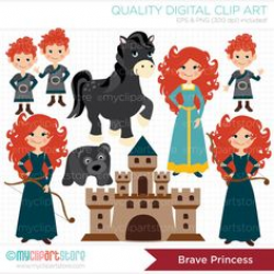 Frozen Clip Art Set Frozen inspired Characters Clipart - Elsa, Anna ...