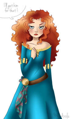 Disney Merida Clip Art | merida new princess disney by miss arole ...