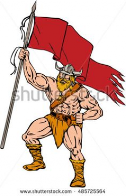 brave, cartoon, chief, chieftain, front, illustration, indian, male ...
