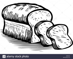 bread clipart black and white 3 | Clipart Station