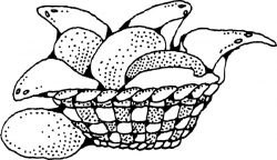 Bread Basket clip art Free vector in Open office drawing svg ( .svg ...