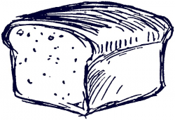 28+ Collection of Line Drawing Loaf Of Bread | High quality, free ...