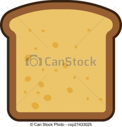 Slice Of Bread Drawing at GetDrawings.com | Free for personal use ...