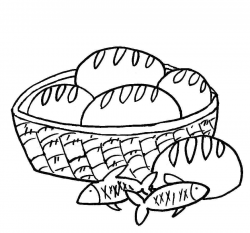 loaves and fish Colouring Pages (page 2) - ClipArt Best - ClipArt ...