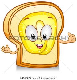 Bread clipart bread and butter - Pencil and in color bread clipart ...