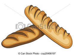 French Bread Clipart