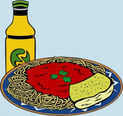 Milk Energy-drink Spaghetti Sauce Garlic Bread clip art Free vector ...