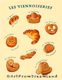 Bread Clipart French Pastry#3098758