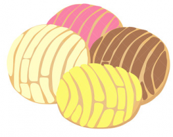 28+ Collection of Concha Bread Drawing | High quality, free cliparts ...