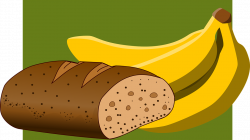 Banana bread clipart collection