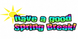 Spring Break Clip Art Free - Clip Art. Net