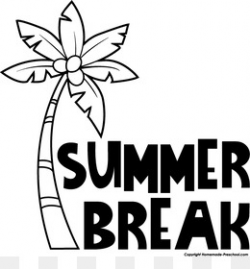 Free download Summer vacation Black and white Clip art - Summer Home ...