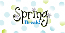 spring break clipart spring break no school oakbrook academy of the ...