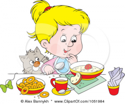 Breakfast clipart breakfast time - Pencil and in color breakfast ...