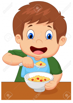 Eating breakfast clipart - Clipart Collection | Breakfast time clip ...