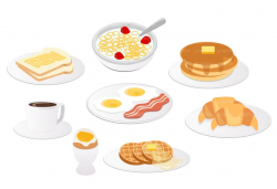 Breakfast Clipart, Vector Breakfast, Meal, Clipart Pancake, Commercial Use,  Breakfast Digital Image, Illustration, DIGITAL CLIPART