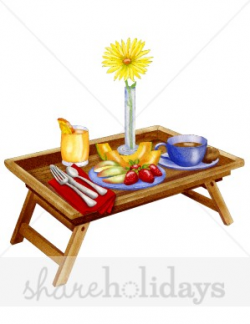 Breakfast for Mom Clipart | Mother's Day Clipart