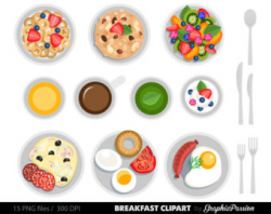 Breakfast Clipart Food clipart Dessert clipart Food clip art