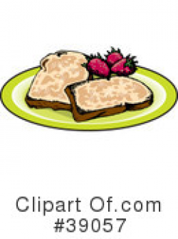 French Toast Clipart #1110499 - Illustration by Dennis Holmes Designs