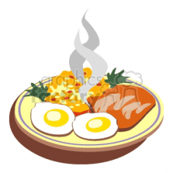 Royalty-Free hot breakfast 141271 vector clip art image ...