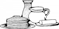 Breakfast With Pancakes Clip Art at Clker.com - vector clip art ...
