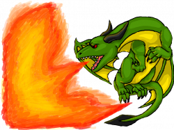 Free Picture Of A Dragon Breathing Fire, Download Free Clip Art ...