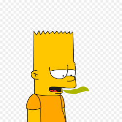 Bart Simpson Cartoon Bad breath Breathing - baby breath png download ...