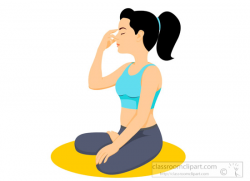 Fitness and Exercise Clipart- yoga-breathing-exercise-health-clipart ...