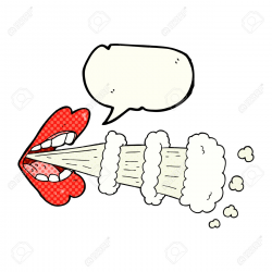 Mouth breathing clipart