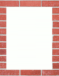 Brick Wall Borders Clipart