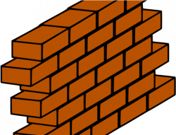 Bricks Clipart Pile Brick - Wall Clipart Png , Transparent ...