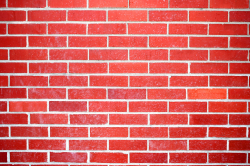 Bright Red Brick Wall Texture Picture | Free Photograph | Photos ...