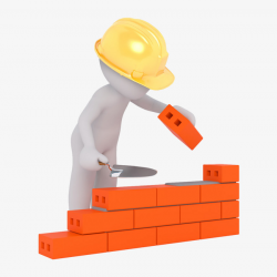 White Construction Workers, White Villain, Helmet, Red Brick PNG ...
