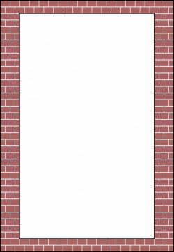 Clipart - Brick Border