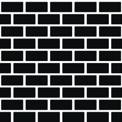 Brick Wall Line Outline Image Of Brick - Clip Art Library