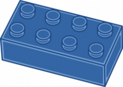 Blue Lego Brick Clipart | Clipart Panda - Free Clipart Images