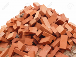 Pile Of Red Bricks 69376 | NANOZINE | Endgame Physical Objects ...