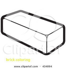 Brick Coloring with Brick Clipart Printable Pencil and In Color ...