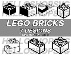 lego svg, lego brick svg, silhouette, lego toy svg, clipart, decal ...