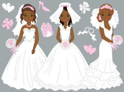 Gallery: Free African American Wedding Clipart, - DRAWING ART GALLERY