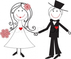 28+ Collection of Free Wedding Couple Clipart | High quality, free ...